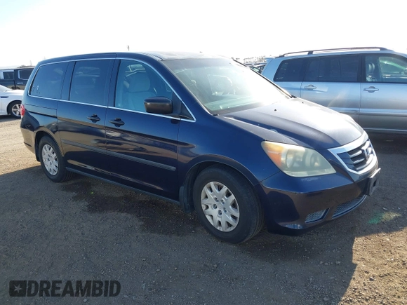 2008 Honda Odyssey LX with VIN 5FNRL382X8B043313, listed as a IAAI auction lot 42085879 with 164,522 mi miles. Bid and sale history available at carsss.com. Image 1.
