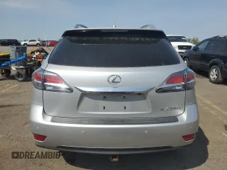 2014 Lexus RX 350 with VIN JTJBK1BA4E2461175, listed as a Copart auction lot 55477775 with 115,265 mi miles and Salvage Title. Bid and sale history available at DreamBid. Image 6.