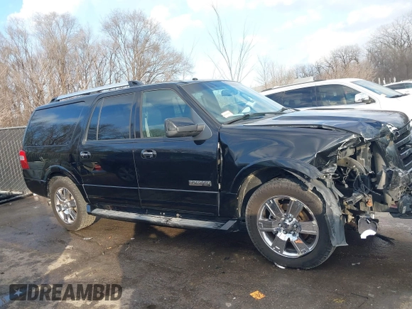 2008 Ford Expedition EL Limited with VIN 1FMFK20518LA68521, listed as a IAAI auction lot 41237658 with 381,557 mi miles. Bid and sale history available at carsss.com. Image 14.