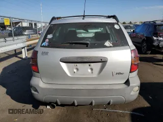 2004 Pontiac Vibe with VIN 5Y2SL62884Z463494, listed as a Copart auction lot 76077854 with 225,933 mi miles and Non Repairable. Bid and sale history available at carsss.com. Image 6.