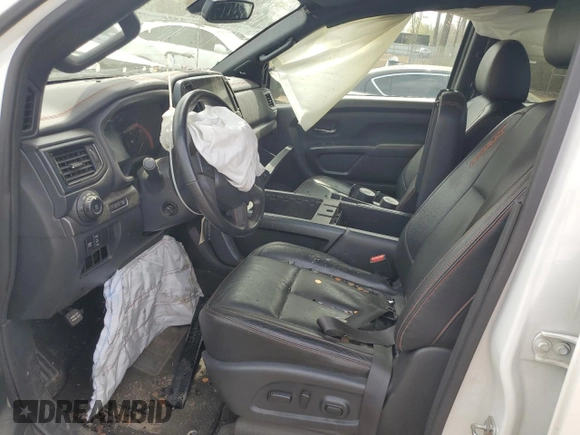 2021 Nissan Titan Pro-4X с VIN 1N6AA1ED9MN522375, выставлен на аукционе Copart как лот 54045655 с пробегом Не указан миль и Списание • Salvage title. История ставок и продаж доступна на DreamBid. Изображение 7.