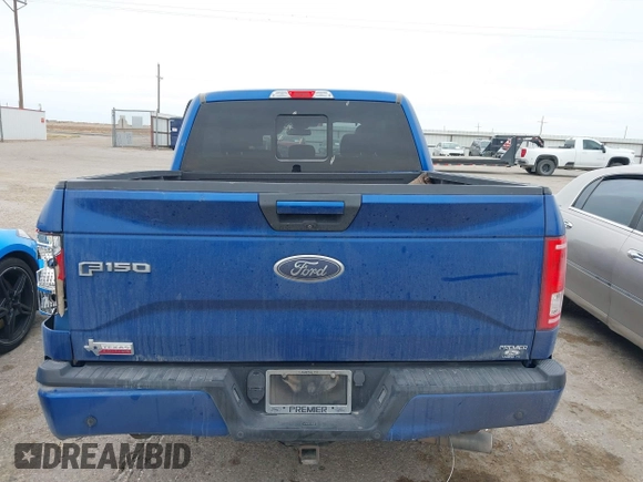 2017 Ford F-150 XL with VIN 1FTEW1CG0HKC71336, listed as a IAAI auction lot 41785133 with 107,904 mi miles. Bid and sale history available at carsss.com. Image 17.