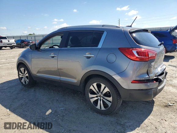 2011 Kia Sportage EX with VIN KNDPC3A22B7057611, listed as a Copart auction lot 52966515 with 133,133 mi miles and Salvage Title. Bid and sale history available at carsss.com. Image 2.