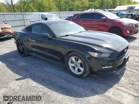 2015 Ford Mustang EcoBoost with VIN 1FA6P8TH5F5429898, listed as a Copart auction lot 55151885 with 58,243 mi miles and Clean Title. Bid and sale history available at carsss.com. Image 4.