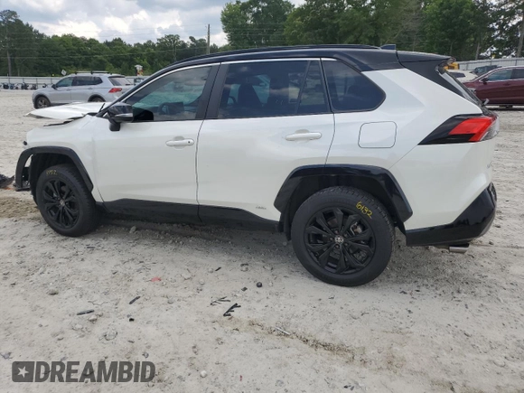 2022 Toyota RAV4 Hybrid XSE с VIN 2T3E6RFVXNW030847, выставлен на аукционе Copart как лот 57119115 с пробегом 64 757 миль миль и Списание • Salvage title. История ставок и продаж доступна на DreamBid. Изображение 2.