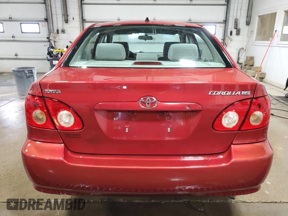 2006 Toyota Corolla CE with VIN 1NXBR32E46Z706507, listed as a Copart auction lot 43651125 with 152,012 mi miles and Clean Title. Bid and sale history available at DreamBid. Image 6.