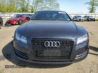 2013 Audi A7 Premium Plus with VIN WAUYGAFC6DN069576, listed as a Copart auction lot 54760455 with 110,943 mi miles and Salvage title. Bid and sale history available at DreamBid. Image 5.