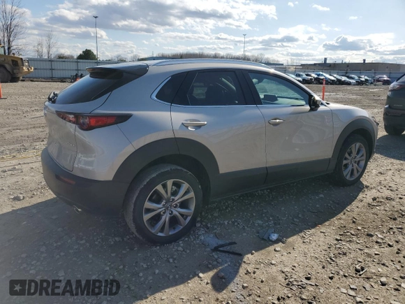 2023 Mazda CX-30 S Premium with VIN 3MVDMBDM6PM525178, listed as a Copart auction lot 54330005 with 21,670 mi miles and Salvage title. Bid and sale history available at DreamBid. Image 3.