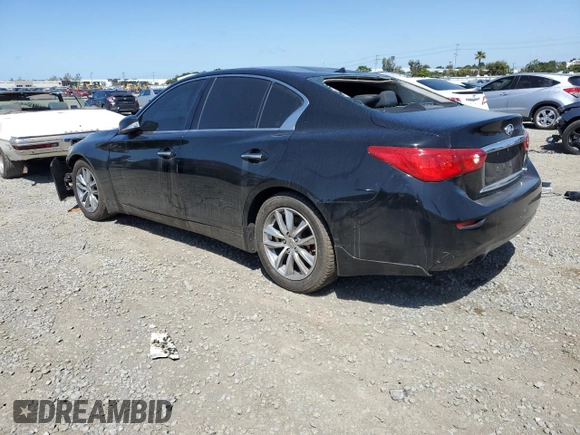 2015 Infiniti Q50 Premium z VIN JN1BV7AP2FM347932, wystawiony jako Copart lot #51823985 z przebiegiem 105 294 mil mil oraz Szkoda całkowita • Salvage title. Historia ofert i sprzedaży dostępna na DreamBid. Obrazek 2.