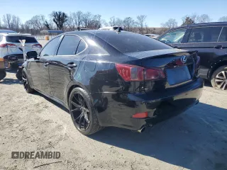 2012 Lexus IS 250 with VIN JTHBF5C21C5168141, listed as a Copart auction lot 41750355 with 228,932 mi miles and Salvage Title. Bid and sale history available at DreamBid. Image 2.