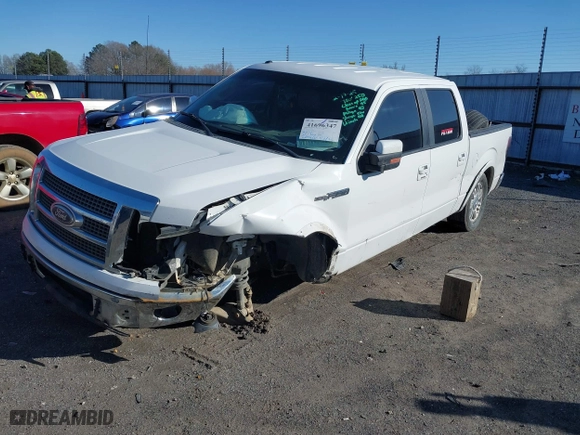2010 Ford F-150 XL with VIN 1FTFW1CV6AKE75440, listed as a IAAI auction lot 41696347 with 215,410 mi miles. Bid and sale history available at carsss.com. Image 21.