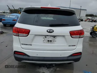 2016 Kia Sorento EX with VIN 5XYPH4A19GG071000, listed as a Copart auction lot 46252865 with 144,707 mi miles and Salvage Title. Bid and sale history available at carsss.com. Image 6.