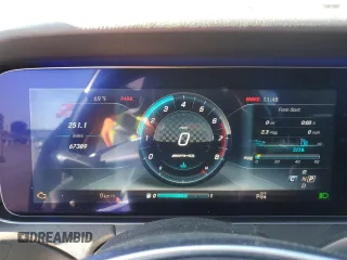 2017 Mercedes-Benz E-Class AMG E 43 with VIN WDDZF6EB8HA196509, listed as a Copart auction lot 88490985 with 67,389 mi miles and Salvage Title. Bid and sale history available at carsss.com. Image 9.