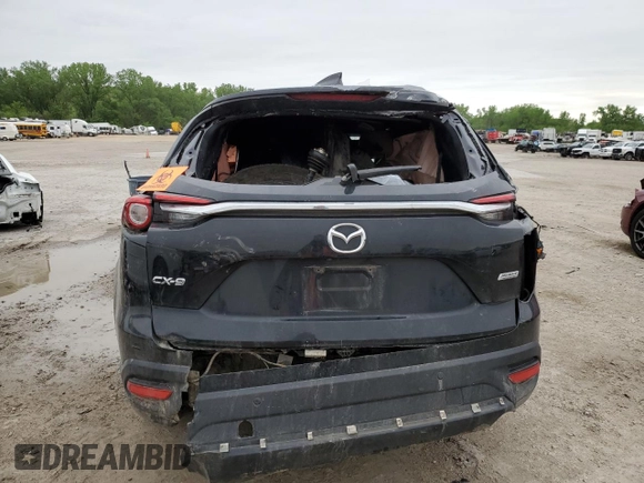 2018 Mazda CX-9 Grand Touring with VIN JM3TCADY2J0208464, listed as a Copart auction lot 55214645 with Not provided miles and Salvage title. Bid and sale history available at DreamBid. Image 6.
