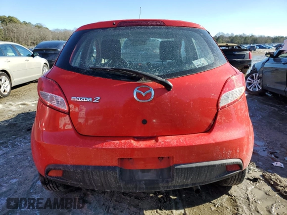 2014 Mazda 2 Sport with VIN JM1DE1KZ7E0179097, listed as a Copart auction lot 88935445 with 96,603 mi miles and Salvage Title. Bid and sale history available at carsss.com. Image 6.