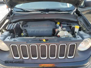 2015 Jeep Renegade Sport with VIN ZACCJBAT0FPB54554, listed as a Copart auction lot 66386814 with 115,219 mi miles and Salvage Title. Bid and sale history available at DreamBid. Image 12.