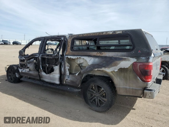 2022 Ford F-150 XL with VIN 1FTFW1E85NFA71423, listed as a Copart auction lot 48205975 with Not Provided miles and Salvage Title. Bid and sale history available at carsss.com. Image 2.