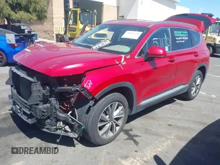 2019 Hyundai Santa Fe SEL with VIN 5NMS33AD7KH113627, listed as a IAAI auction lot 41857170 with 75,813 mi miles and . Bid and sale history available at DreamBid. Image 22.
