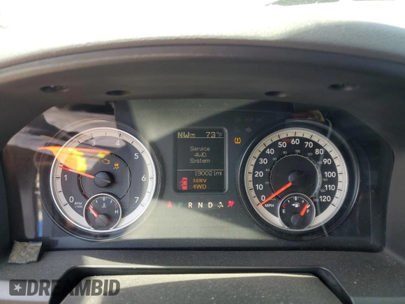2017 Ram 1500 Tradesman with VIN 1C6RR7KGXHS591574, listed as a Copart auction lot 52803905 with 190,021 mi miles and Salvage title. Bid and sale history available at DreamBid. Image 9.