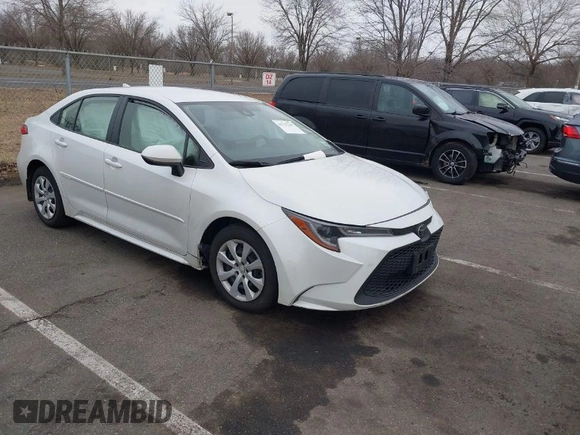 2022 Toyota Corolla LE with VIN JTDEPMAEXN3011631, listed as a IAAI auction lot 41727267 with 64,145 mi miles and . Bid and sale history available at DreamBid. Image 1.