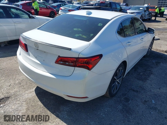 2016 Acura TLX Technology z VIN 19UUB3F5XGA004126, wystawiony jako IAAI lot #41746607 z przebiegiem 82 654 mil mil oraz . Historia ofert i sprzedaży dostępna na DreamBid. Obrazek 4.