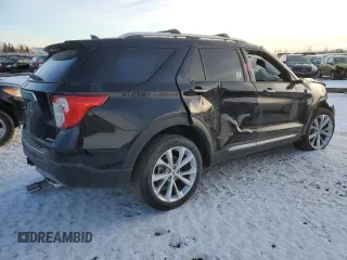 2023 Ford Explorer Platinum with VIN 1FM5K8HC2PGA85482, listed as a Copart auction lot 87927535 with Not provided miles and Salvage title. Bid and sale history available at DreamBid. Image 3.