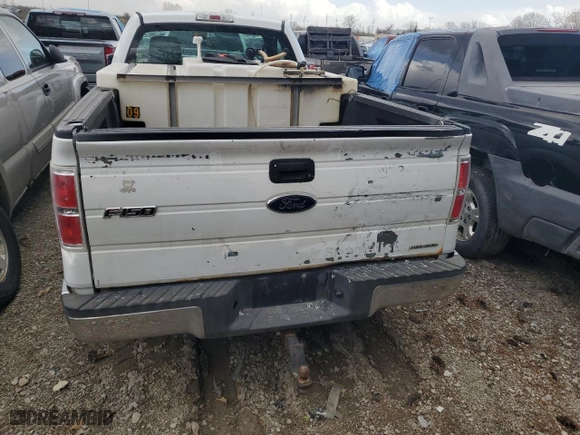 2014 Ford F-150 XL with VIN 1FTNF1CF8EKD21029, listed as a Copart auction lot 89342625 with 131,311 mi miles and Salvage Title. Bid and sale history available at carsss.com. Image 6.