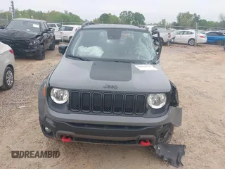 2022 Jeep Renegade Trailhawk with VIN ZACNJDC11NPN53432, listed as a IAAI auction lot 42010778 with 29,889 mi miles and . Bid and sale history available at DreamBid. Image 12.