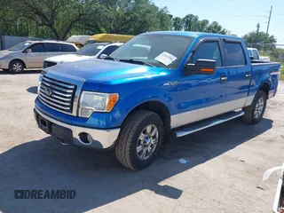 2010 Ford F-150 XL with VIN 1FTFW1EV6AFC93792, listed as a IAAI auction lot 42043381 with 192,442 mi miles. Bid and sale history available at carsss.com. Image 2.