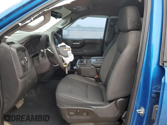 2022 Chevrolet Silverado 1500 Custom with VIN 3GCPABEK4NG536745, listed as a Copart auction lot 51083935 with 88,669 mi miles and Salvage Title. Bid and sale history available at DreamBid. Image 7.