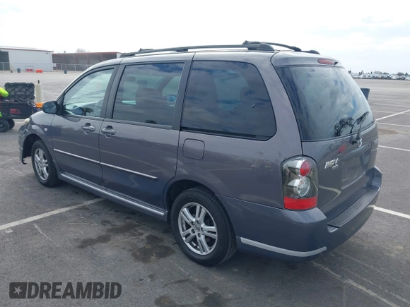 2006 Mazda MPV LX z VIN JM3LW28AX60564341, wystawiony jako IAAI lot #41578466 z przebiegiem 126 356 mil mil oraz . Historia ofert i sprzedaży dostępna na DreamBid. Obrazek 3.