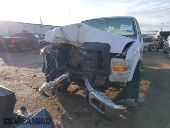 2008 Ford F-250 XL with VIN 1FTNF20558EA84195, listed as a IAAI auction lot 41304607 with 224,505 mi miles and . Bid and sale history available at DreamBid. Image 13.