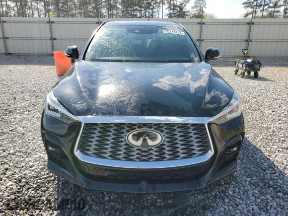 2022 Infiniti QX55 Sensory with VIN 3PCAJ5L39NF101440, listed as a Copart auction lot 50713715 with 65,329 mi miles and Salvage title. Bid and sale history available at DreamBid. Image 5.