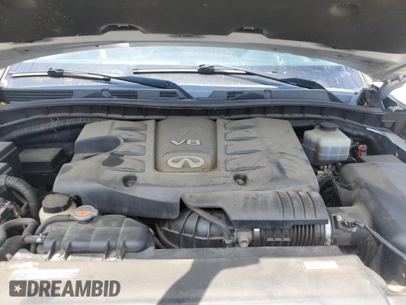2013 Infiniti QX56 with VIN JN8AZ2NEXD9060240, listed as a Copart auction lot 61932725 with 165,327 mi miles and Clean title. Bid and sale history available at DreamBid. Image 11.