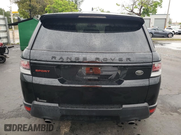 2016 Land Rover Range Rover Sport HSE with VIN SALWR2PF3GA656406, listed as a Copart auction lot 56692815 with 88,165 mi miles and Clean Title. Bid and sale history available at DreamBid. Image 6.
