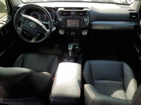 2019 Toyota 4Runner SR5 with VIN JTEBU5JR7K5697448, listed as a Copart auction lot 46839485 with 145,658 mi miles and Salvage title. Bid and sale history available at DreamBid. Image 8.