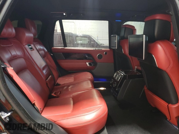 2018 Land Rover Range Rover with VIN DPSMN181349, listed as a Copart auction lot 65976914 with 63,879 mi miles and Salvage Title. Bid and sale history available at DreamBid. Image 12.