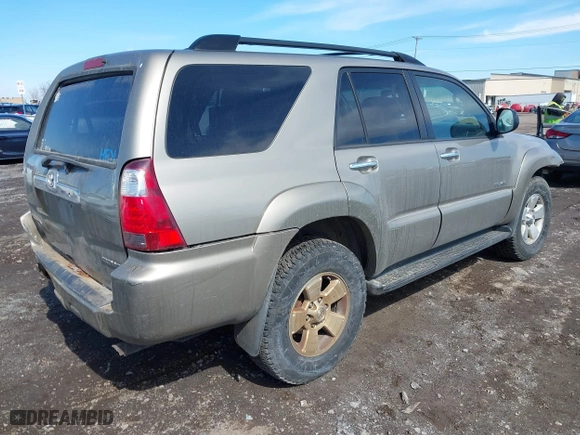 2007 Toyota 4Runner SR5 with VIN JTEBU14R570121155, listed as a IAAI auction lot 41897643 with 242,287 mi miles. Bid and sale history available at carsss.com. Image 4.