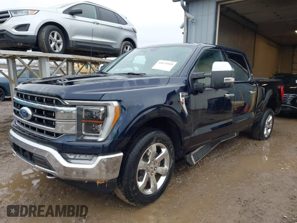 2023 Ford F-150 XL with VIN 1FTFW1E85PFA06249, listed as a IAAI auction lot 41675519 with 40,808 mi miles. Bid and sale history available at carsss.com. Image 2.