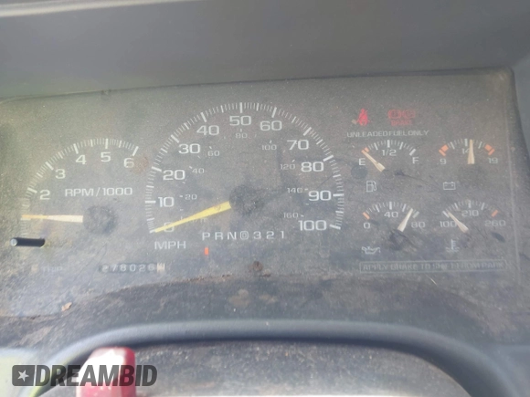 1998 Chevrolet Silverado 1500 with VIN 2GCEC19R6W1164452, listed as a IAAI auction lot 42166798 with 278,026 mi miles and . Bid and sale history available at DreamBid. Image 7.