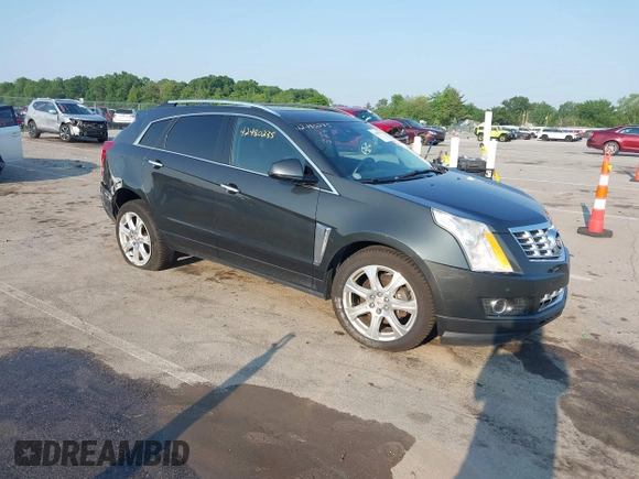 2014 Cadillac SRX Performance Collection with VIN 3GYFNFE35ES663320, listed as a IAAI auction lot 42480235 with 112,406 mi miles and . Bid and sale history available at DreamBid. Image 1.