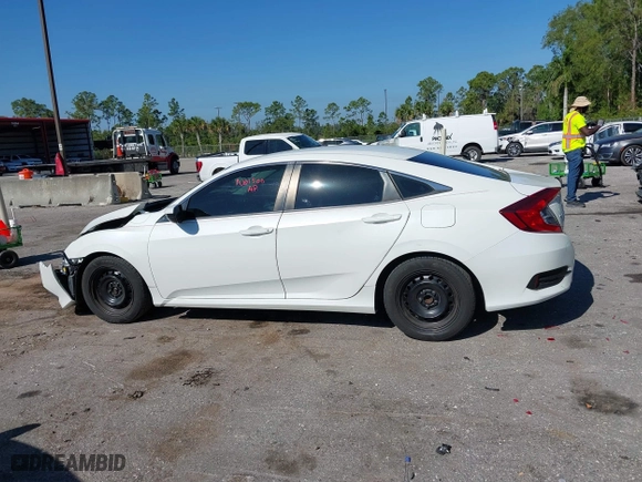 2019 Honda Civic Sedan LX with VIN 2HGFC2F60KH515136, listed as a IAAI auction lot 41794716 with 57,747 mi miles. Bid and sale history available at carsss.com. Image 15.