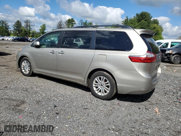 2015 Toyota Sienna XLE with VIN 5TDYK3DC7FS557268, listed as a Copart auction lot 55536475 with 80,791 mi miles and Clean title. Bid and sale history available at DreamBid. Image 2.