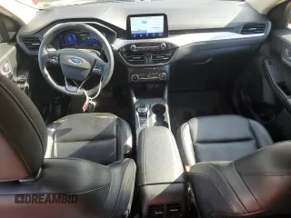2020 Ford Escape SE Sport Hybrid with VIN 1FMCU9BZ4LUB54527, listed as a Copart auction lot 57207305 with 76,628 mi miles and Salvage title. Bid and sale history available at DreamBid. Image 8.