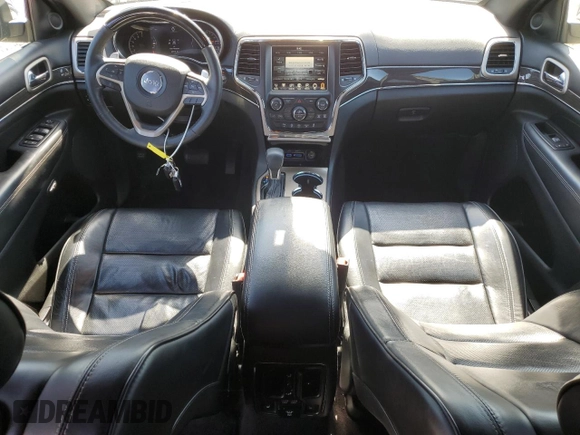 2017 Jeep Grand Cherokee Overland with VIN 1C4RJFCG3HC772695, listed as a Copart auction lot 64071635 with 90,710 mi miles and Clean title. Bid and sale history available at DreamBid. Image 8.