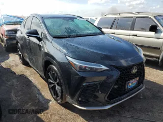 2023 Lexus NX with VIN 2T2KGCEZ1PC017382, listed as a Copart auction lot 76878784 with 1,950 mi miles and Non Repairable. Bid and sale history available at carsss.com. Image 4.