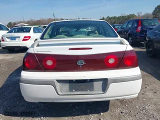 2001 Chevrolet Impala LS with VIN 2G1WH55K219250334, listed as a IAAI auction lot 41832721 with 1 mi miles. Bid and sale history available at carsss.com. Image 16.