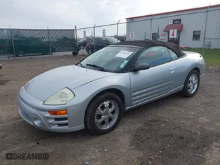 2004 Mitsubishi Eclipse GS with VIN 4A3AE45G34E035527, listed as a IAAI auction lot 41968808 with 169,815 mi miles. Bid and sale history available at carsss.com. Image 2.