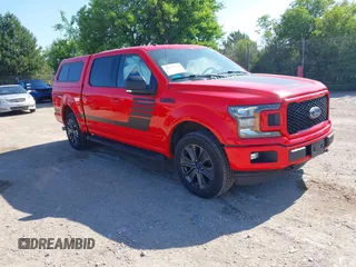 2018 Ford F-150 XL with VIN 1FTEW1EP6JFC11797, listed as a IAAI auction lot 42628356 with 90,080 mi miles and . Bid and sale history available at DreamBid. Image 1.
