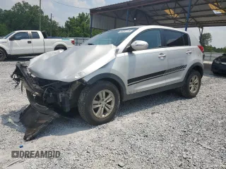 2011 Kia Sportage with VIN KNDPB3A26B7044153, listed as a Copart auction lot 59281175 with Not provided miles and Salvage title. Bid and sale history available at DreamBid. Image 1.